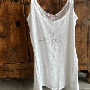 Calypso white elephant tee